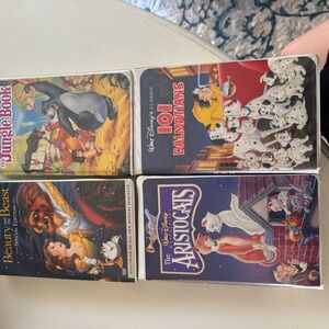 Disney Classic VHS Tapes